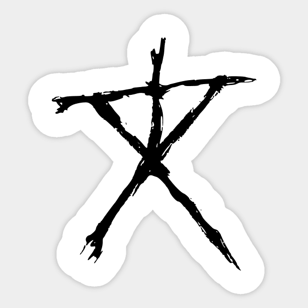 Blair Witch Symbol Sticker by SteamboatJoe